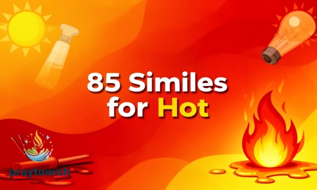 85 Similes for Hot 85 Similes for Hot