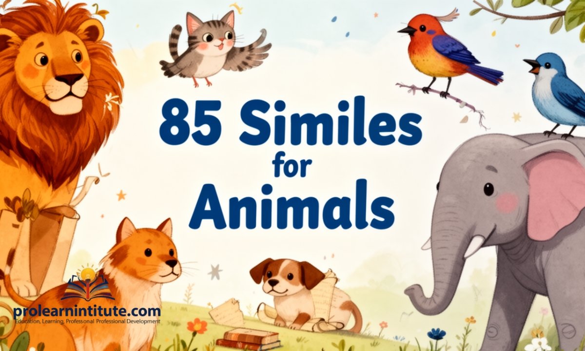 85 Similes for Animals
