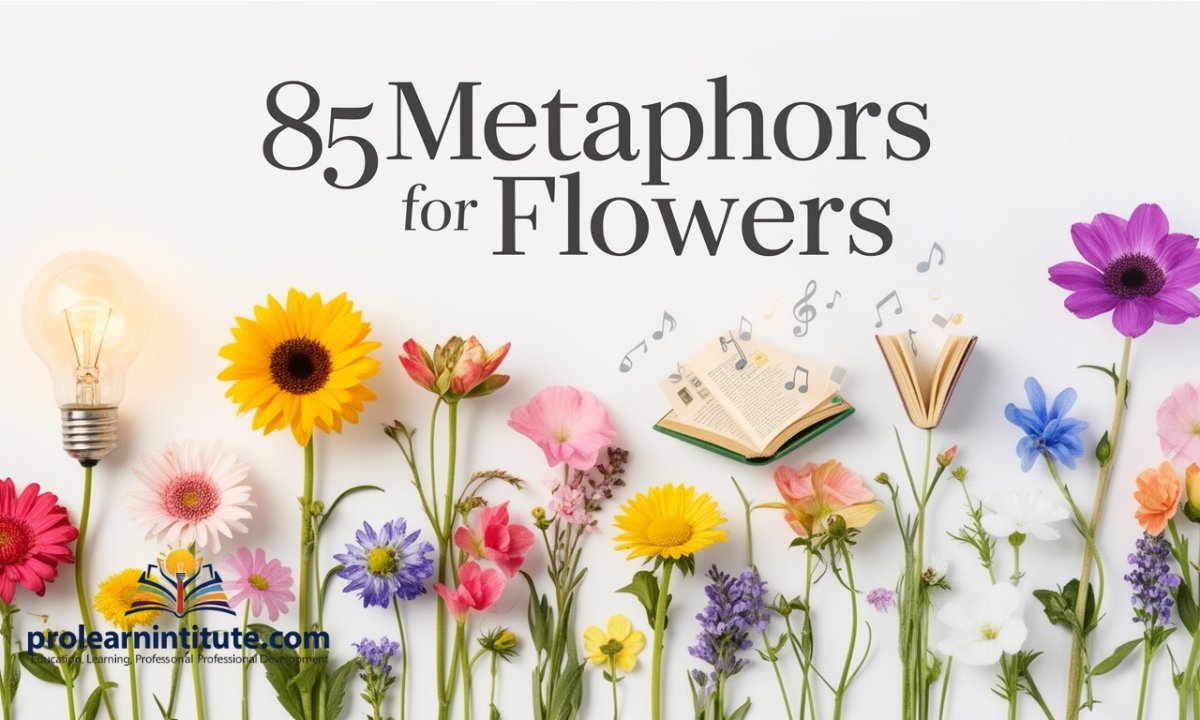 85 Metaphors for Flowers