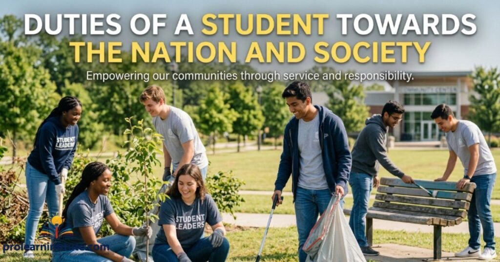 Duties of a Student Towards the Nation and Society