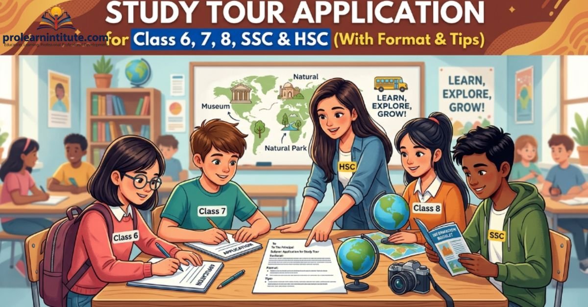 study-tour-application-for-class-6-7-8-ssc-and-hsc-with-format-and-tips