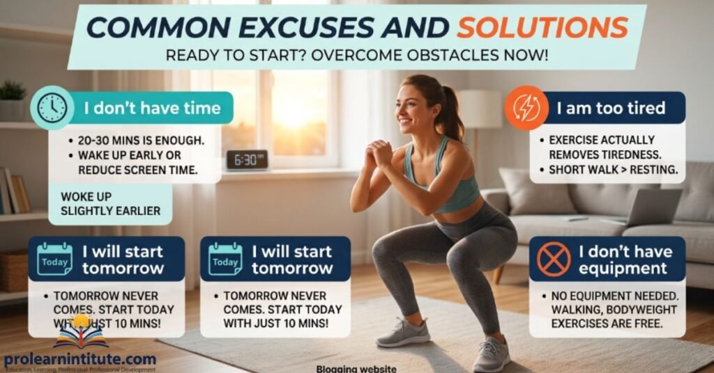 Common Excuses and Solutions