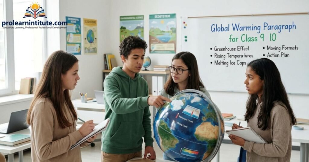 Global Warming Paragraph for Class 9 10