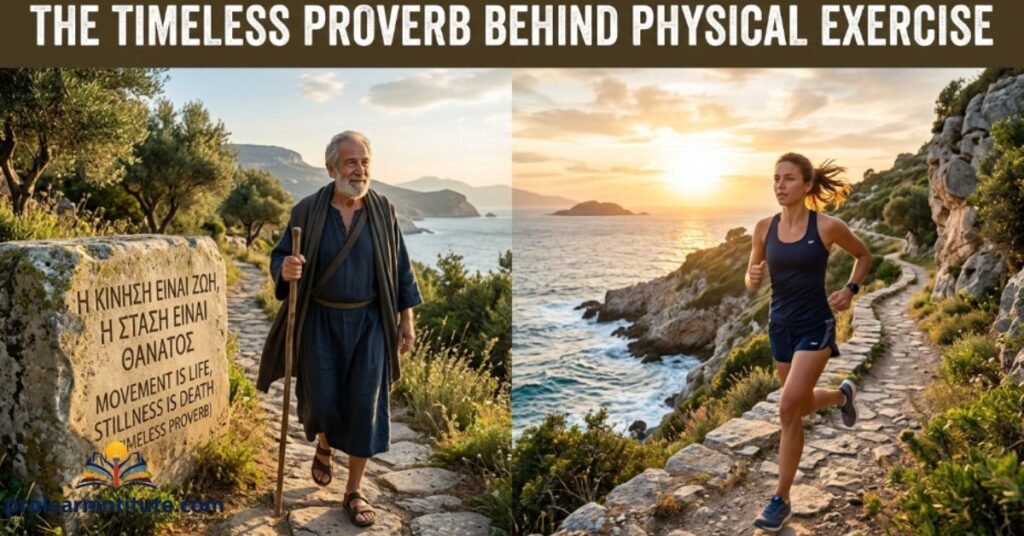 The Timeless Proverb Behind Physical Exercise
