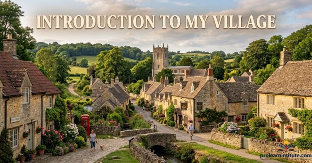 Introduction to My Village