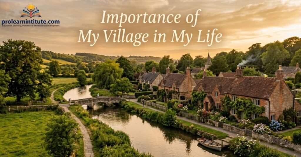 Importance of My Village in My Life