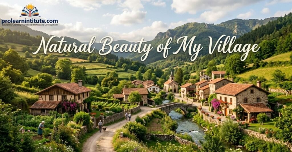 Natural Beauty of My Village