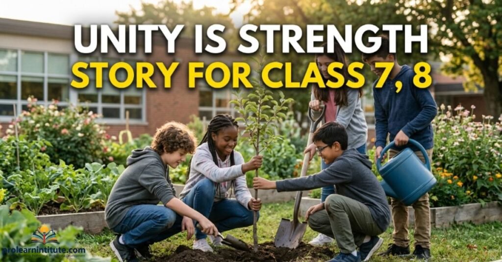 Unity is Strength Story for Class 7, 8