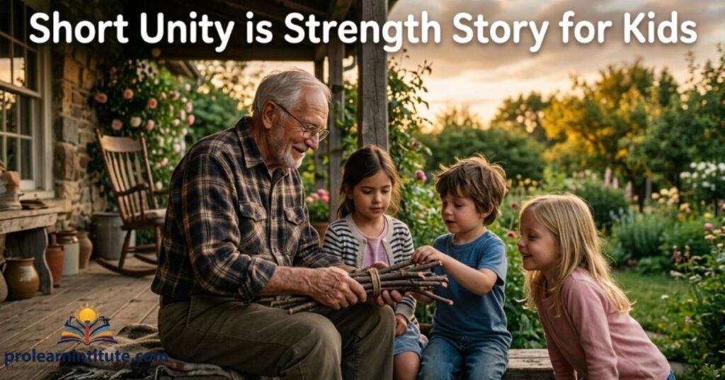 Short Unity is Strength Story for Kids