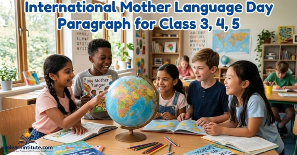 International Mother Language Day Paragraph for Class 3, 4, 5