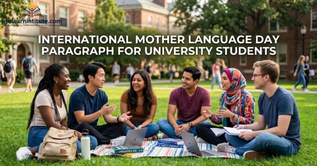 International Mother Language Day Paragraph for University Students