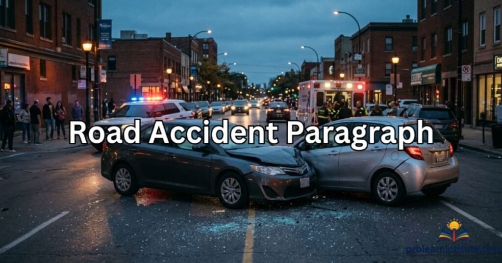Road Accident Paragraph