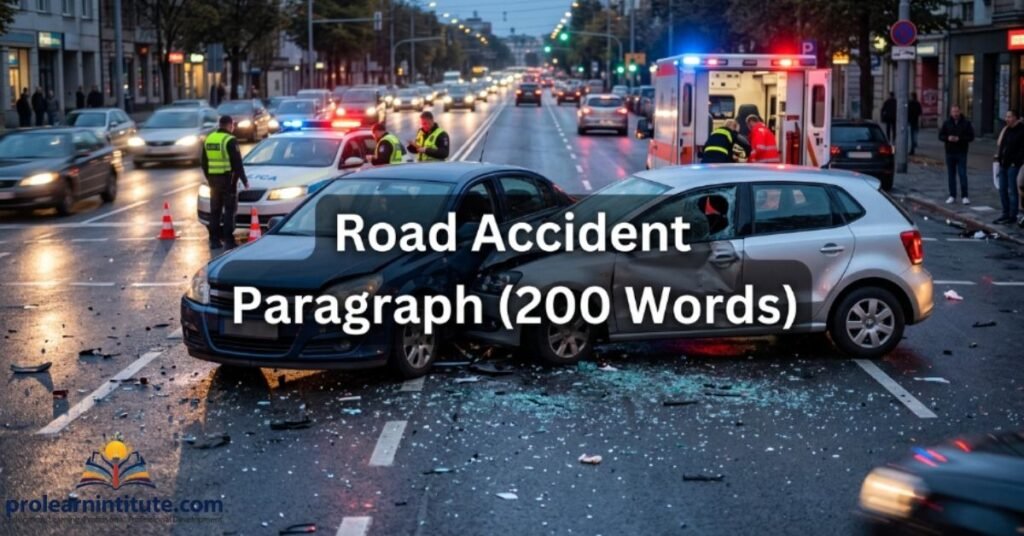 Road Accident Paragraph (200 Words)