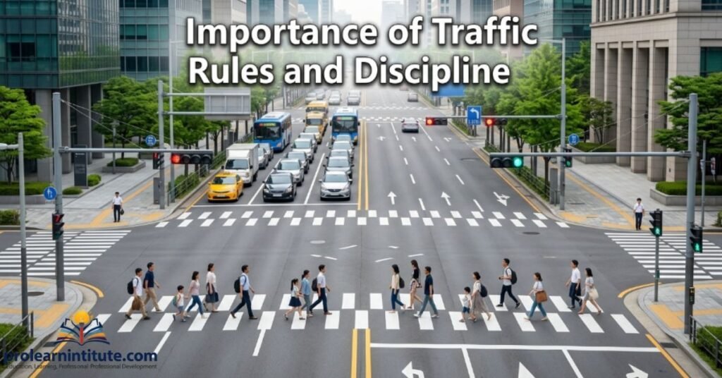 Importance of Traffic Rules and Discipline