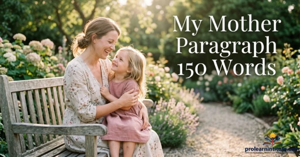 My Mother Paragraph 150 Words