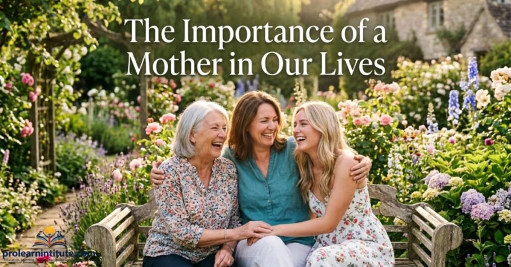 The Importance of a Mother in Our Lives