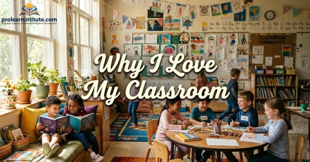Why I Love My Classroom
