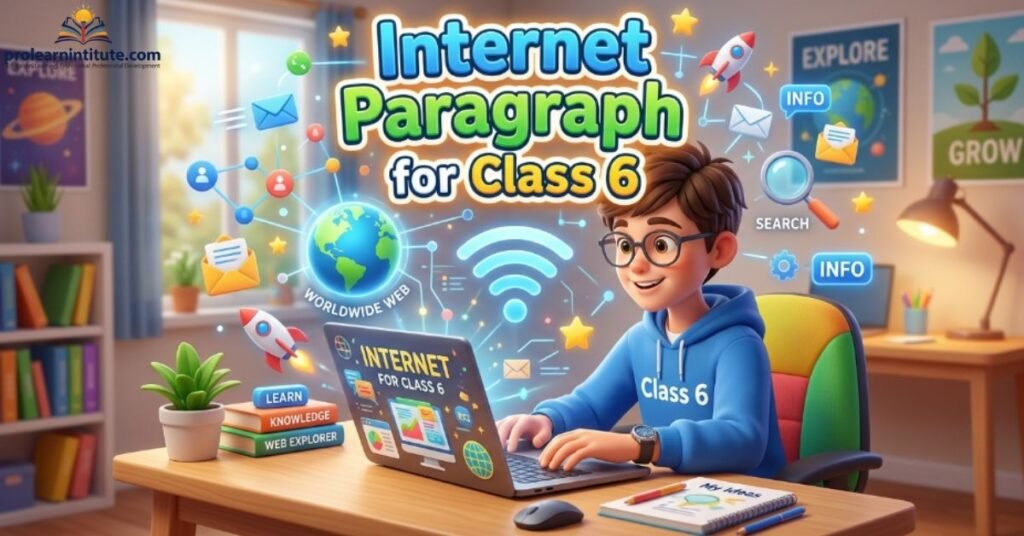 Internet Paragraph for Class 6 (100-120 words)