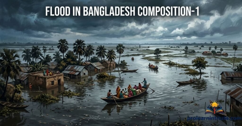 Flood in Bangladesh Composition-1