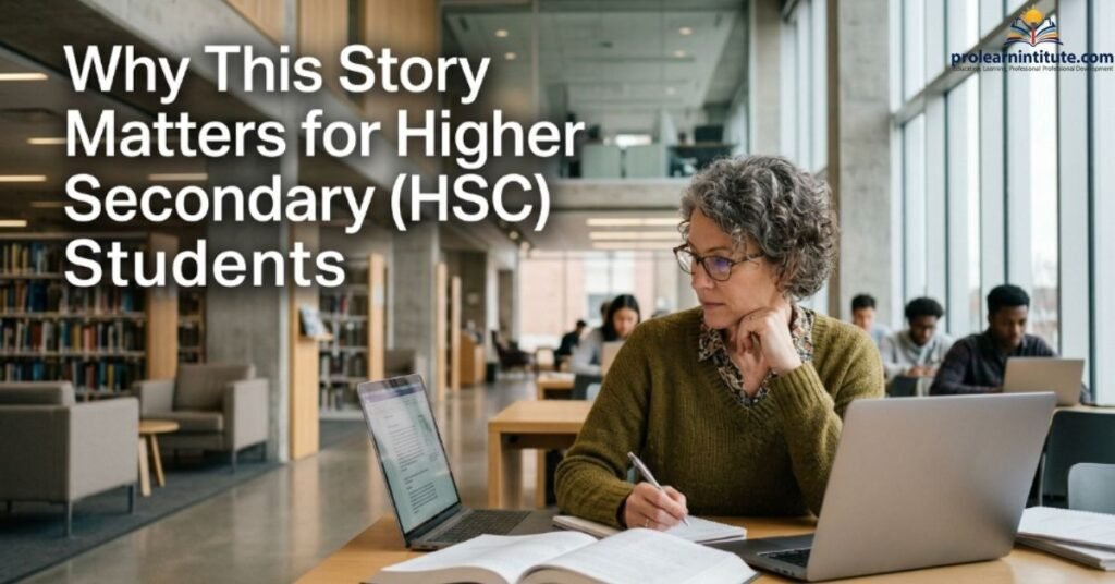 Why This Story Matters for Higher Secondary (HSC) Students