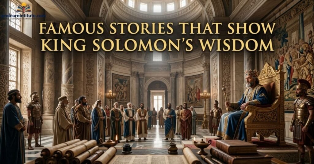 Famous Stories That Show King Solomon's Wisdom