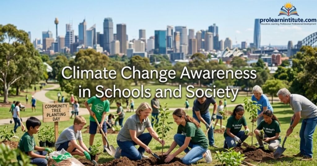 Climate Change Awareness in Schools and Society