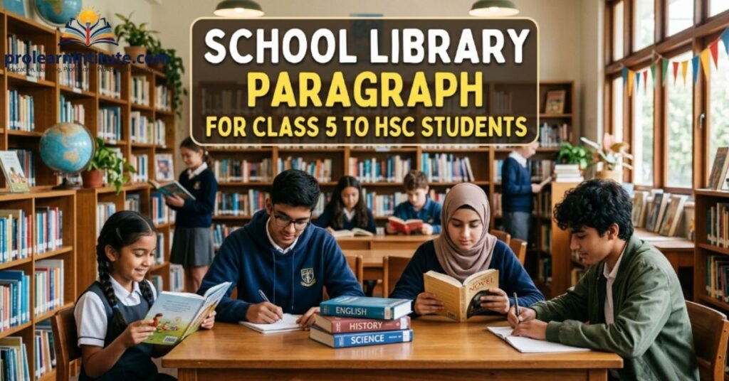 School Library Paragraph for Class 5 to HSC Students school-library-paragraph-for-class-5-to-hsc-students
