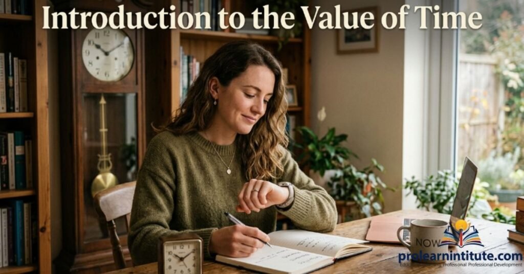 Introduction to the Value of Time