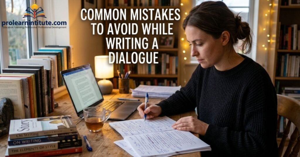 Common Mistakes to Avoid While Writing a Dialogue