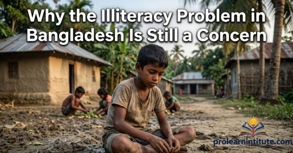 Why the Illiteracy Problem in Bangladesh Is Still a Concern