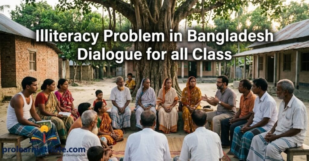 Illiteracy Problem in Bangladesh Dialogue for all Class