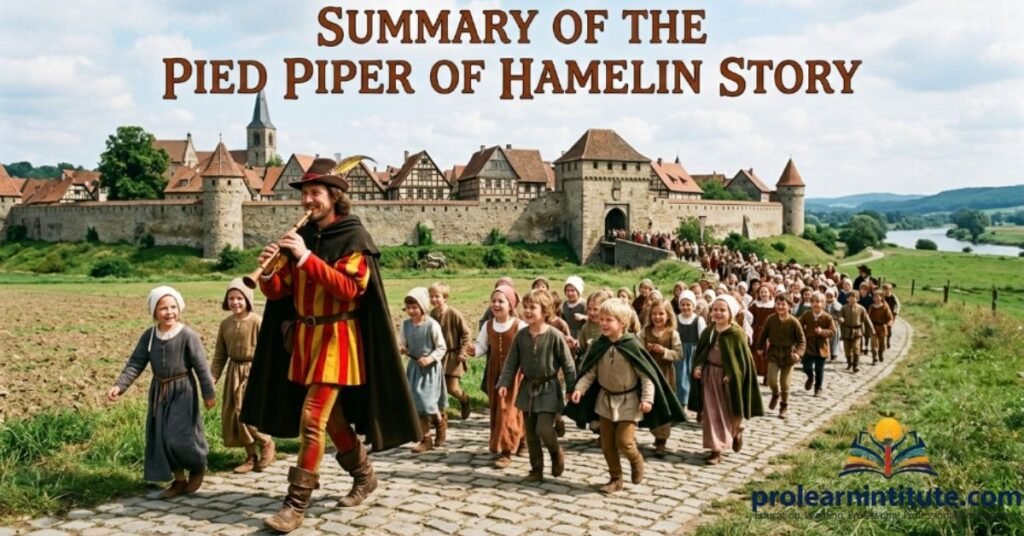 Summary of The Pied Piper of Hamelin Story