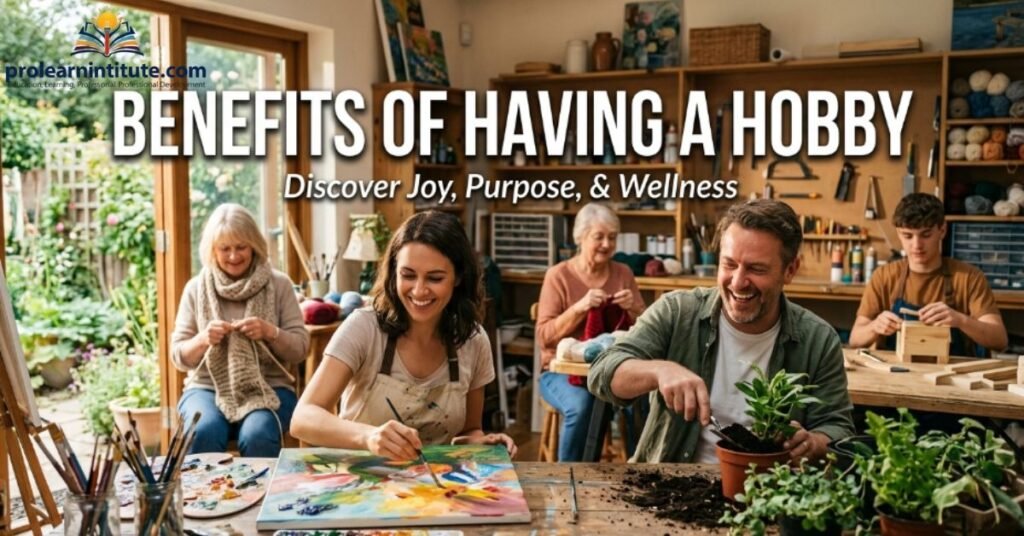 Benefits of Having a Hobby