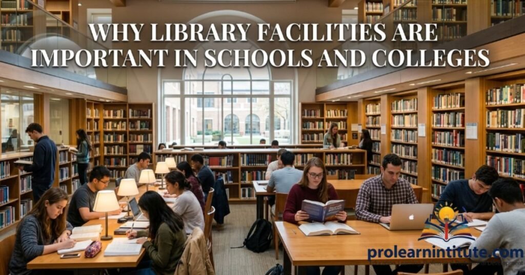 Why Library Facilities Are Important in Schools and Colleges