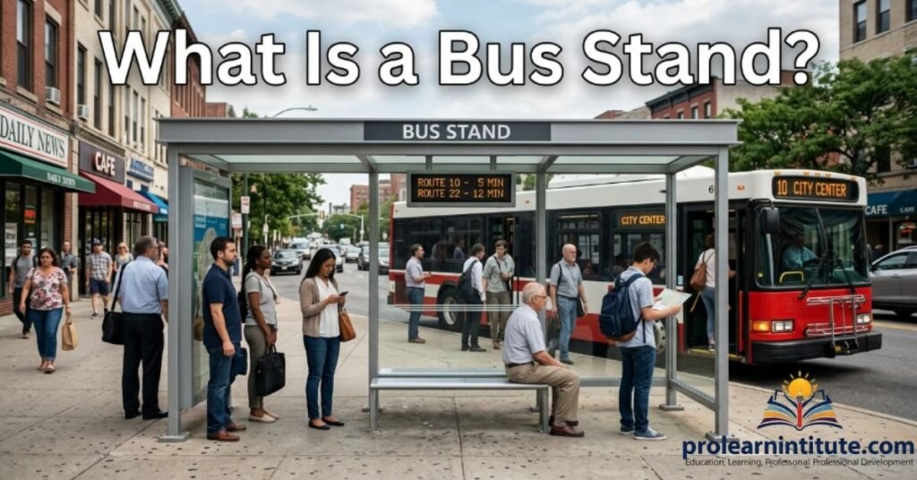 What Is a Bus Stand?