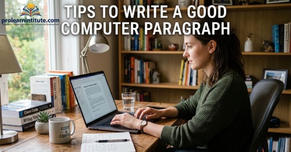Tips to Write a Good Computer Paragraph
