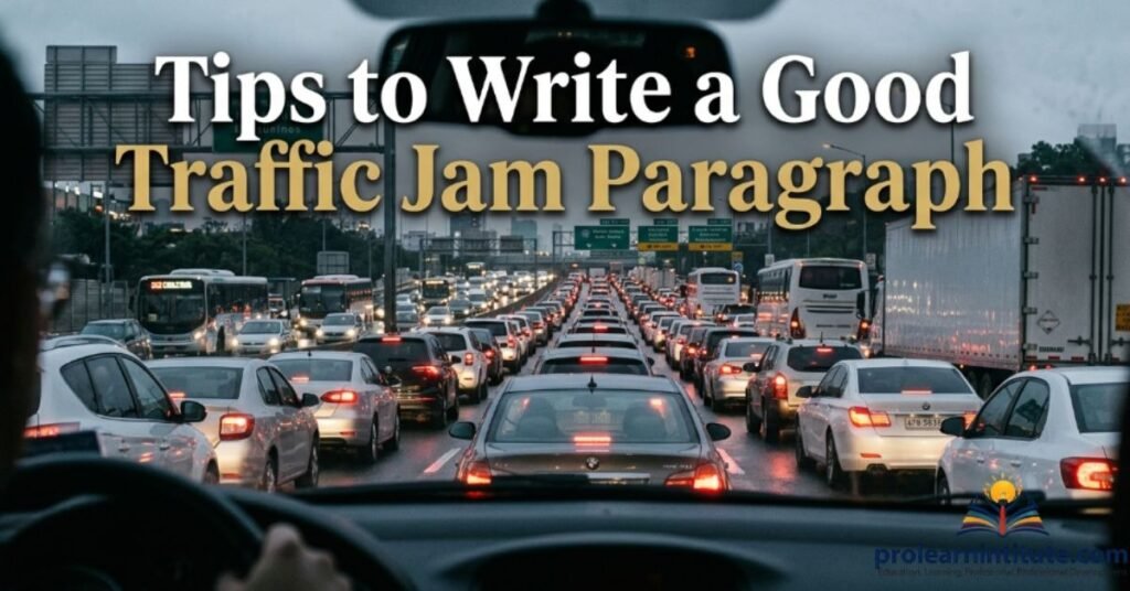 Tips to Write a Good Traffic Jam Paragraph