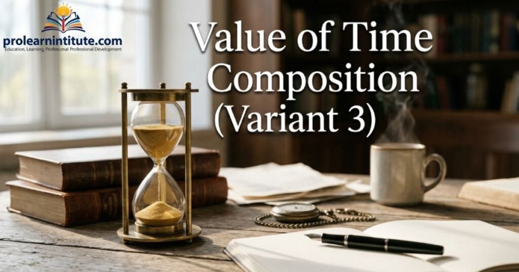 Value of Time Composition (Variant 3)