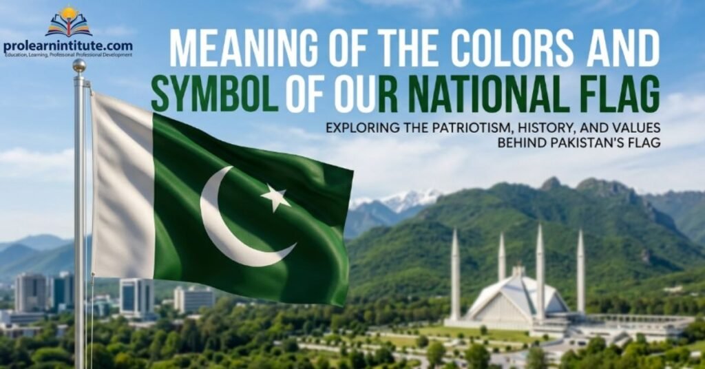 Meaning of the Colors and Symbol of Our National Flag