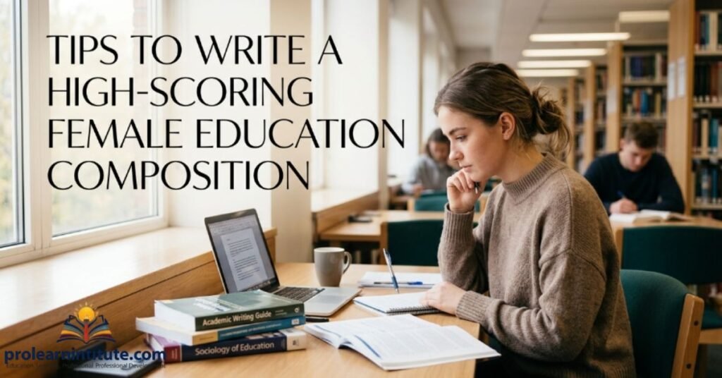 Tips to Write a High-Scoring Female Education Composition