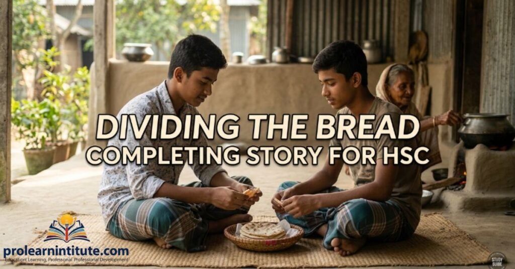 Dividing the Bread Completing Story for HSC