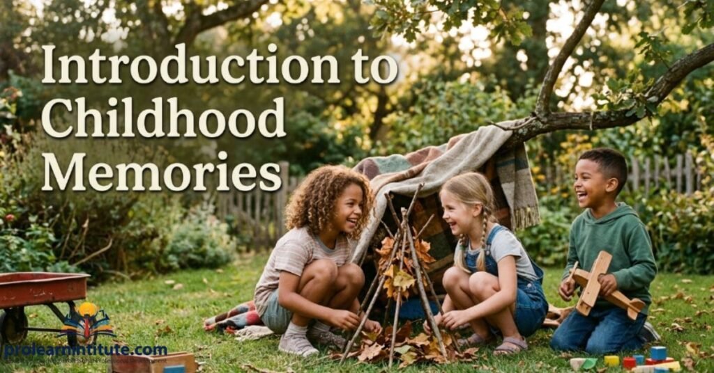 Introduction to Childhood Memories