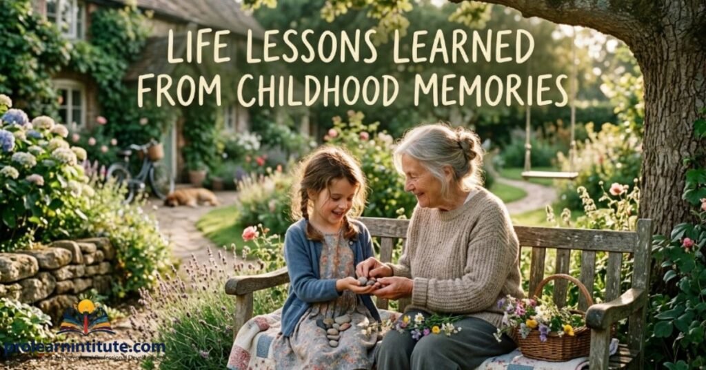 Life Lessons Learned from Childhood Memories