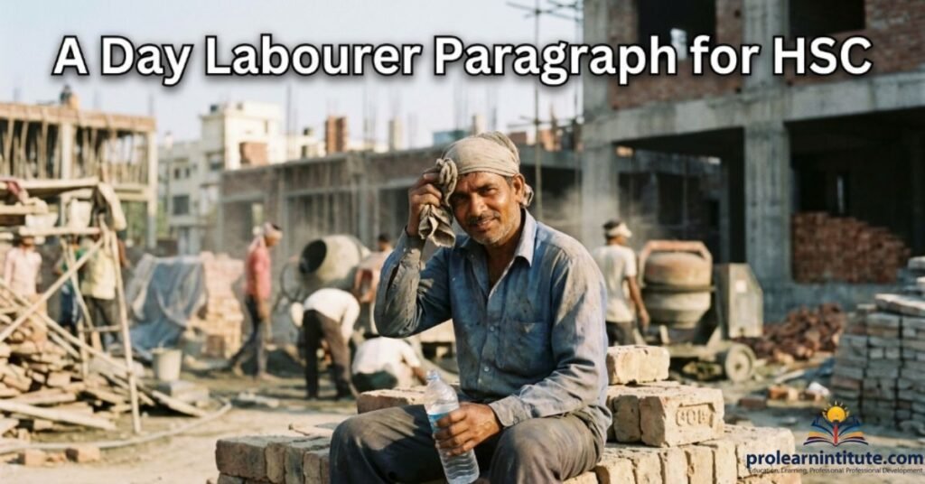 A Day Labourer Paragraph for HSC