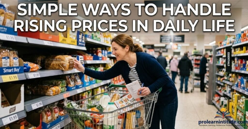 Simple Ways to Handle Rising Prices in Daily Life