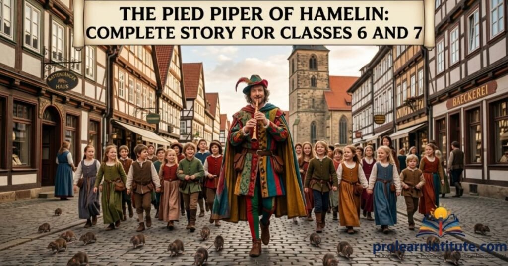 The Pied Piper of Hamelin: Complete Story for Classes 6 and 7